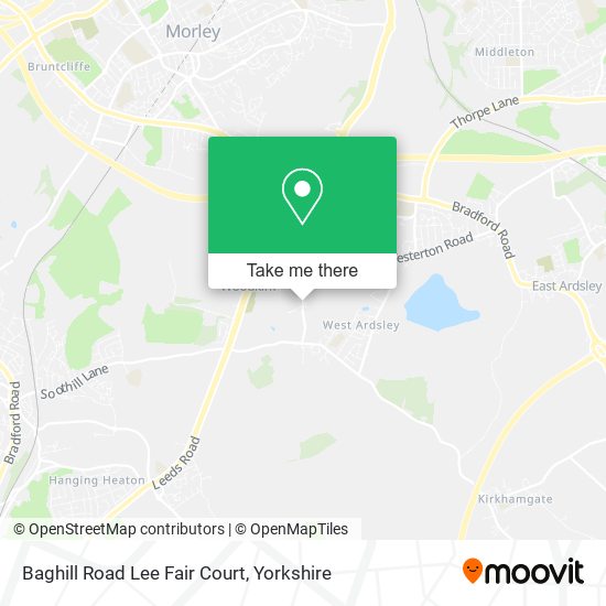 Baghill Road Lee Fair Court map
