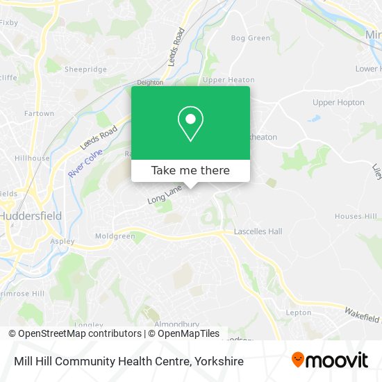 Mill Hill Community Health Centre map