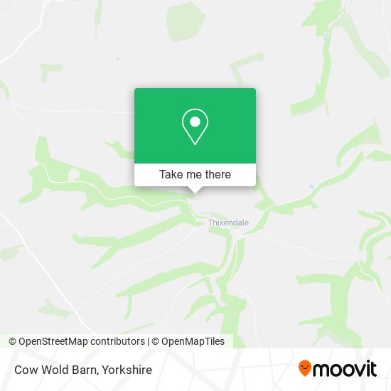 Cow Wold Barn map