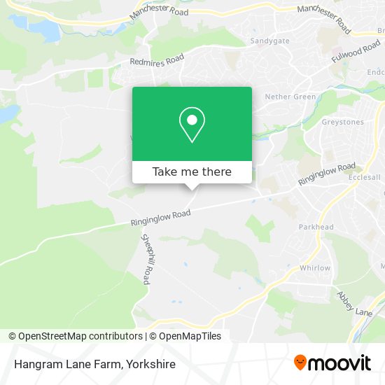 Hangram Lane Farm map