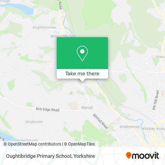 Oughtibridge Primary School map