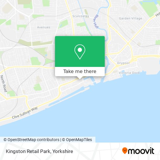 Kingston Retail Park map