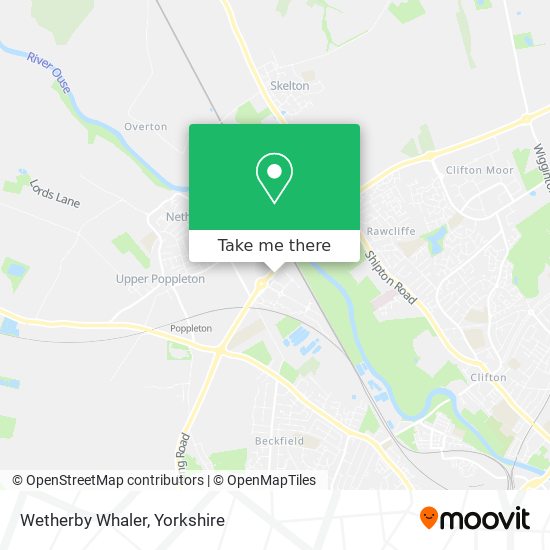 Wetherby Whaler map