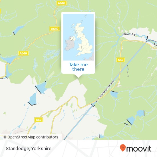 Standedge map