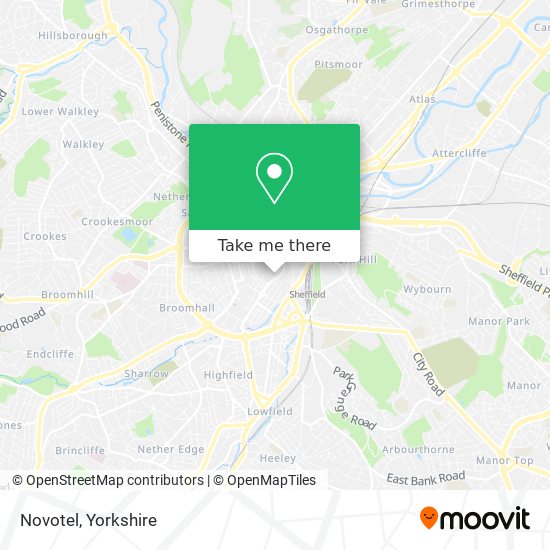 Novotel map