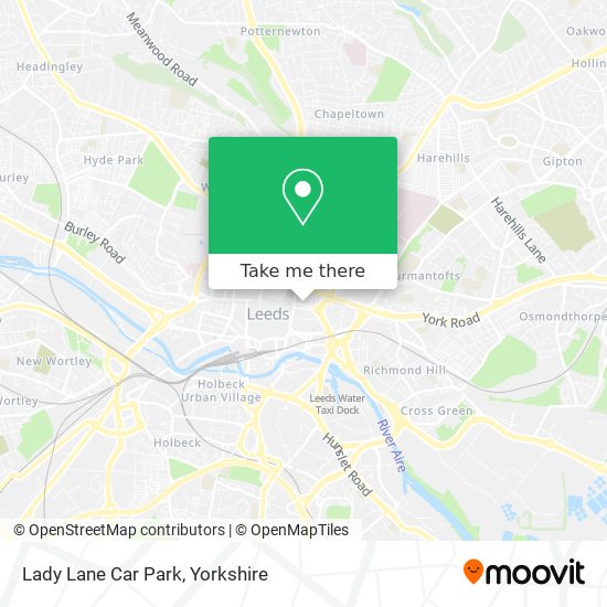 Lady Lane Car Park map