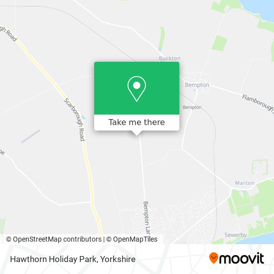 Hawthorn Holiday Park map