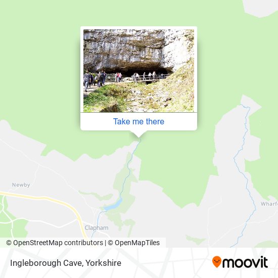 Ingleborough Cave map