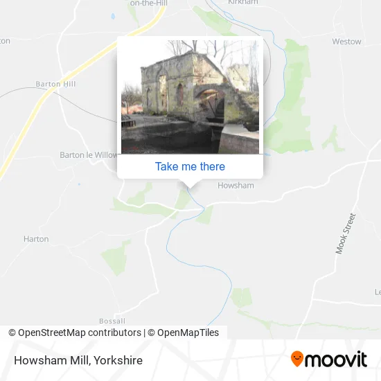 Howsham Mill map