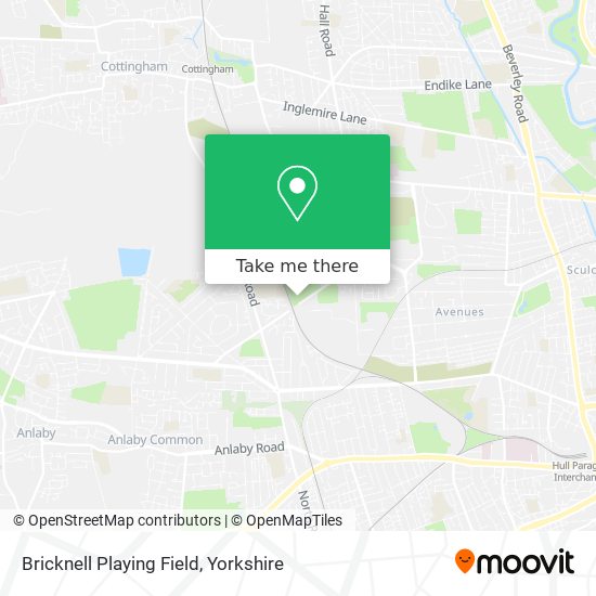 Bricknell Playing Field map
