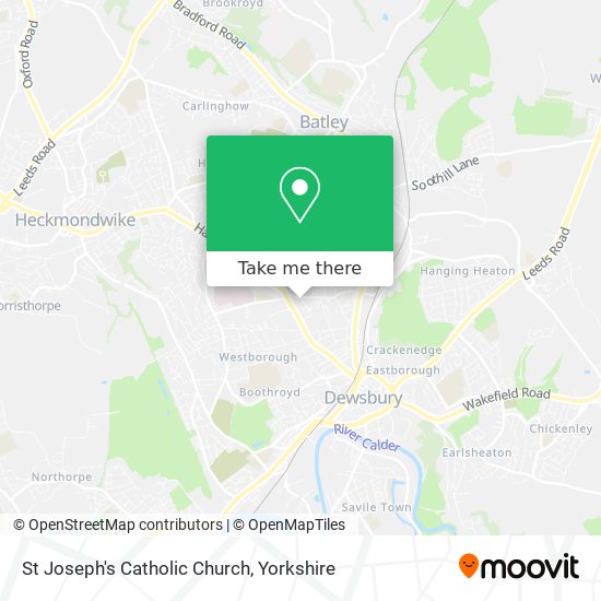 St Joseph's Catholic Church map