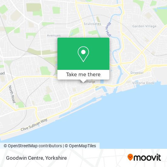 Goodwin Centre map