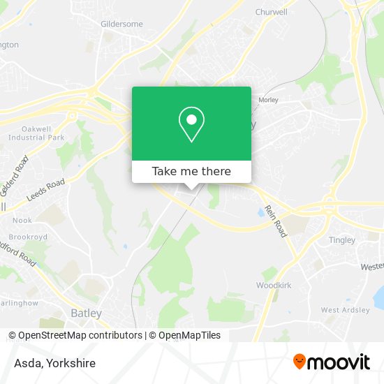 Asda map