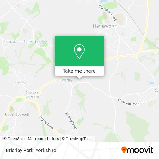 Brierley Park map