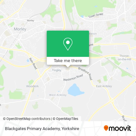 Blackgates Primary Academy map