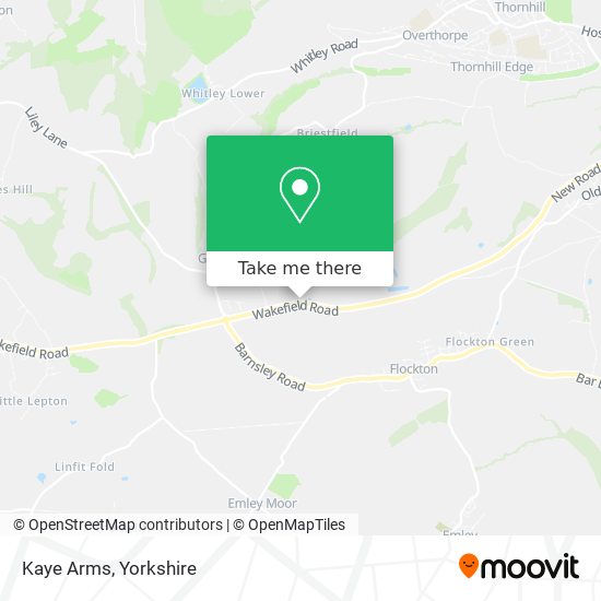 Kaye Arms map