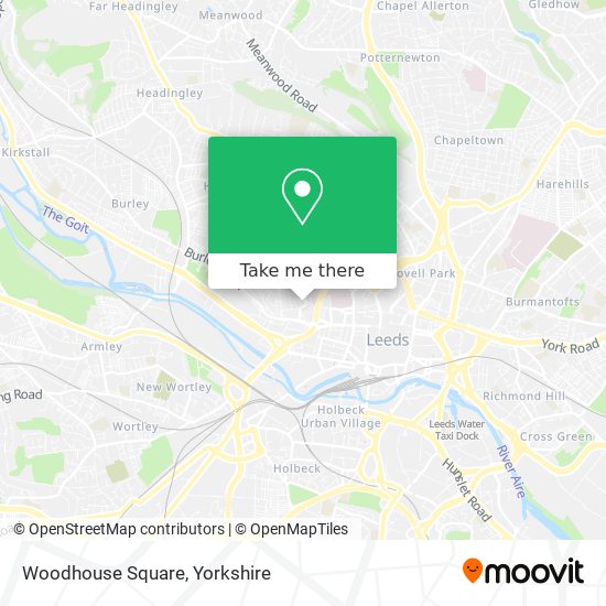 Woodhouse Square map
