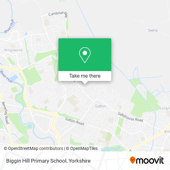 Biggin Hill Primary School map