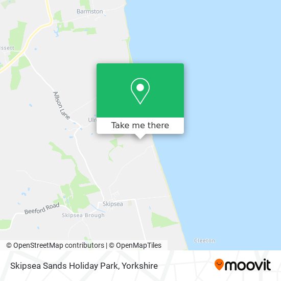 Skipsea Sands Holiday Park map