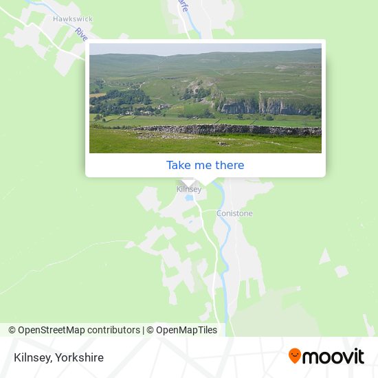 Kilnsey map