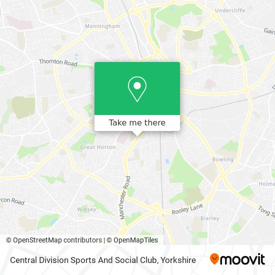 Central Division Sports And Social Club map
