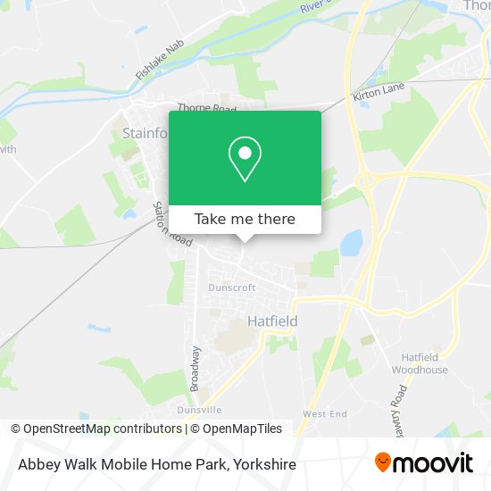 Abbey Walk Mobile Home Park map