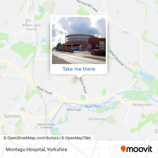 Montagu Hospital map