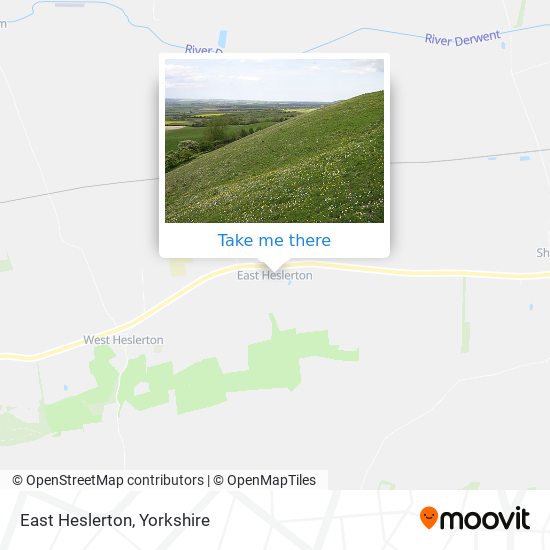 East Heslerton map