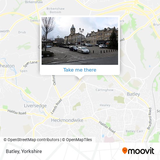 Batley map