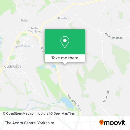 The Acorn Centre map
