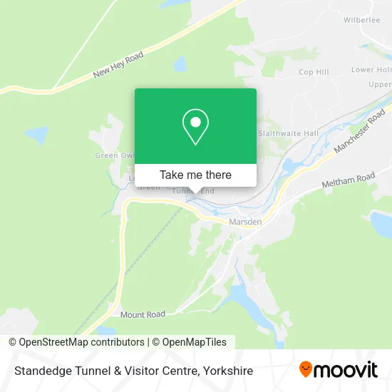 Standedge Tunnel & Visitor Centre map