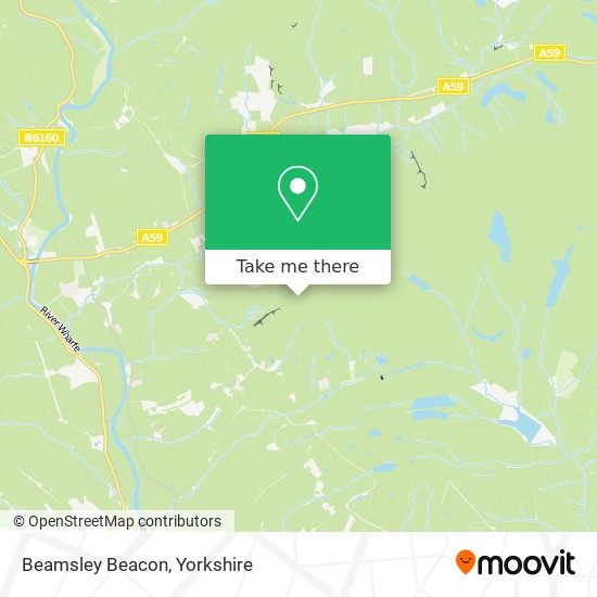 Beamsley Beacon map