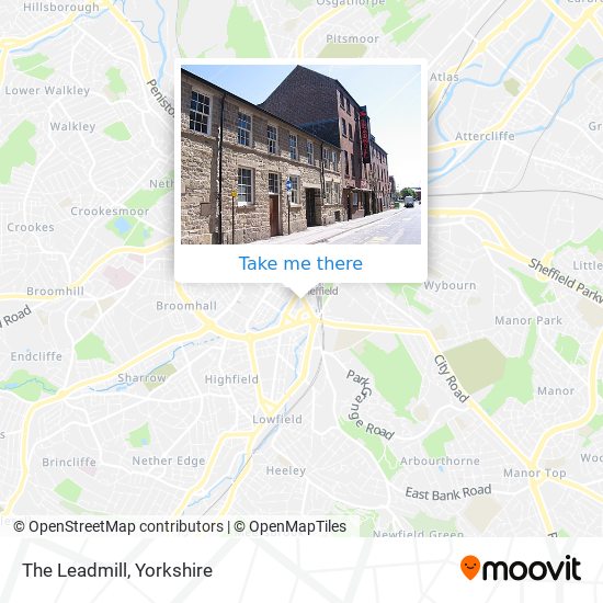 The Leadmill map