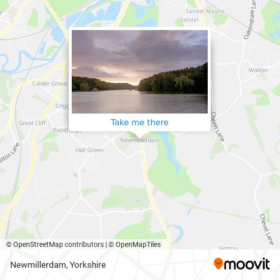 Newmillerdam map