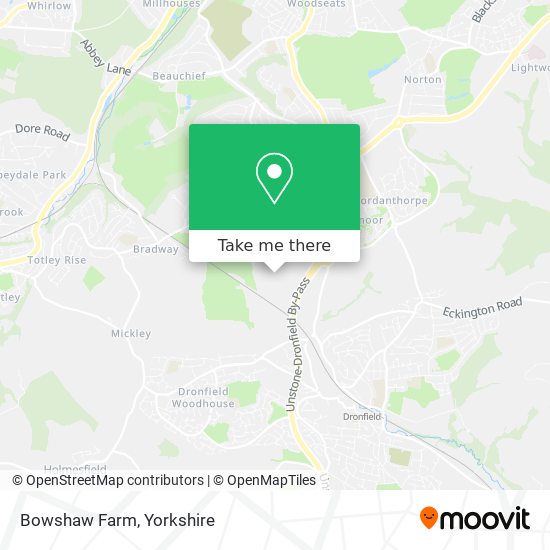 Bowshaw Farm map