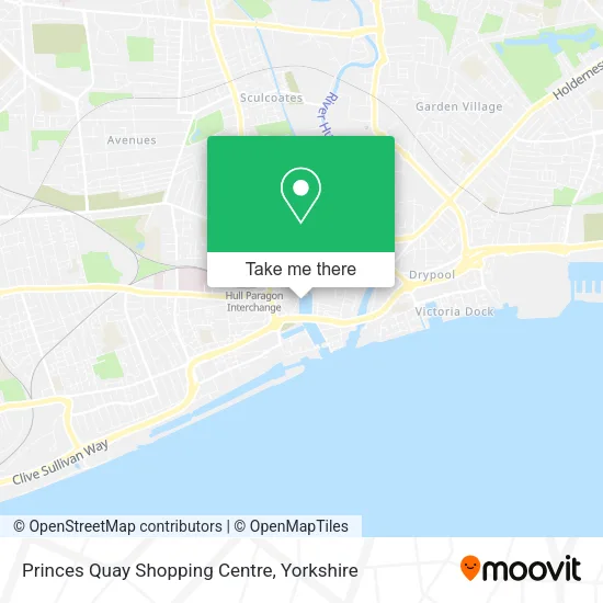 Princes Quay Shopping Centre map