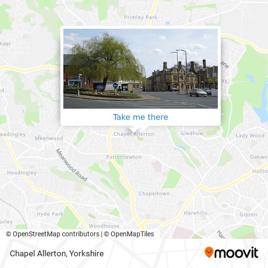 Chapel Allerton map