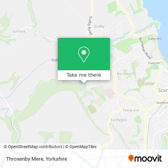 Throxenby Mere map