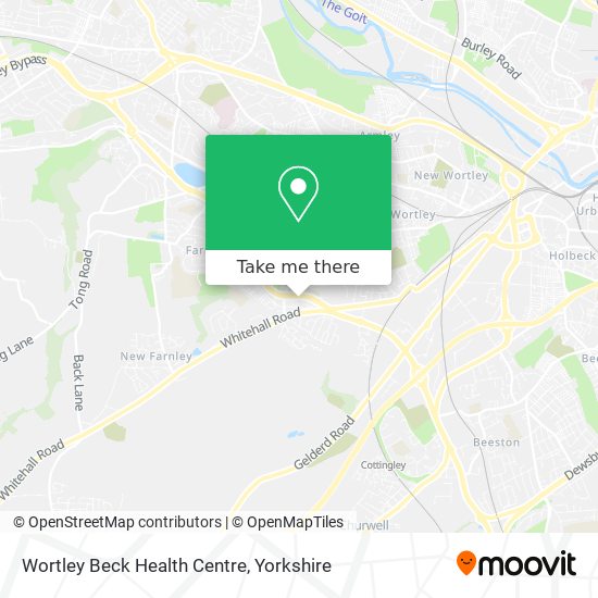 Wortley Beck Health Centre map
