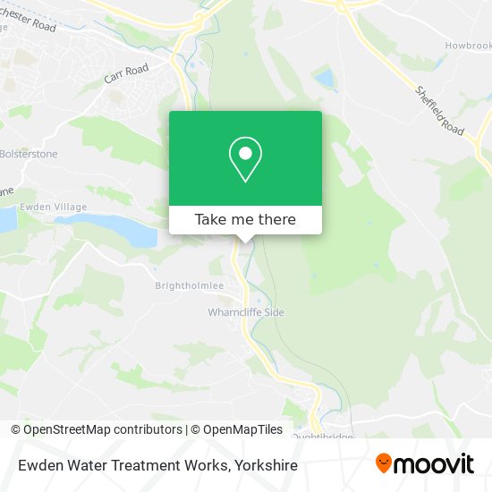 Ewden Water Treatment Works map