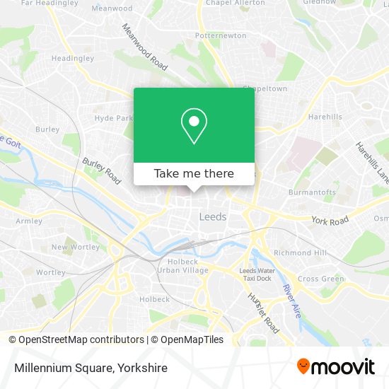 Millennium Square map