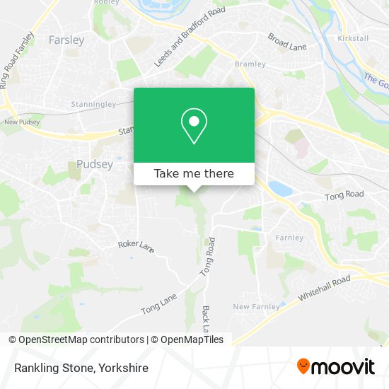 Rankling Stone map