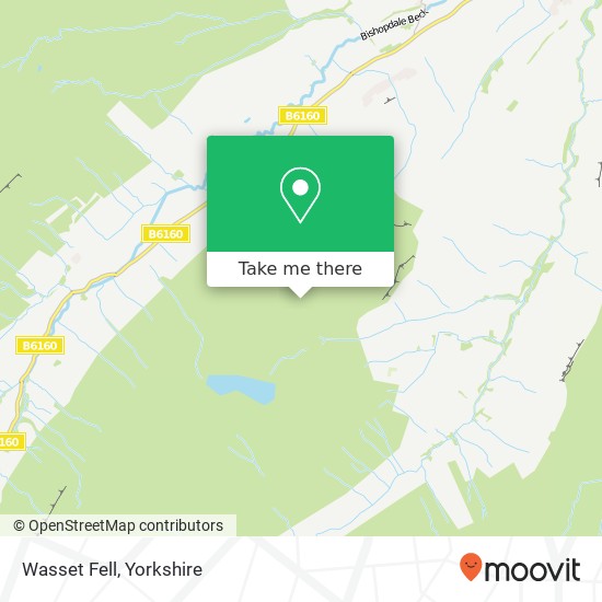 Wasset Fell map