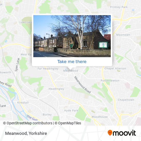 Meanwood map