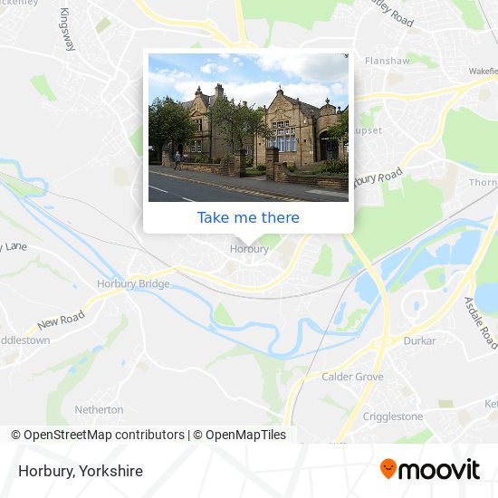 Horbury map