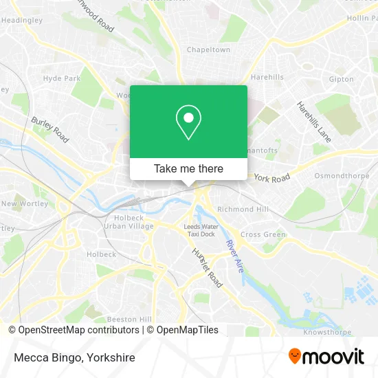 Mecca Bingo map