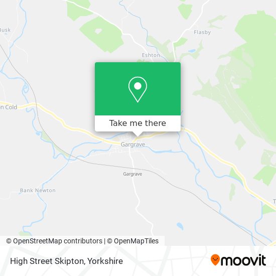 High Street Skipton map