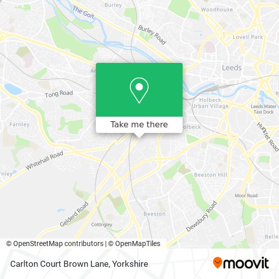 Carlton Court Brown Lane map