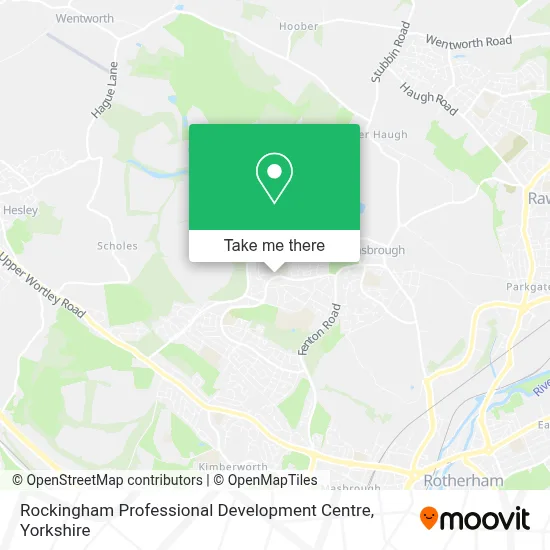 Rockingham Professional Development Centre map
