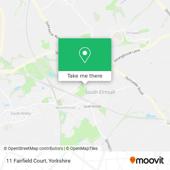 11 Fairfield Court map